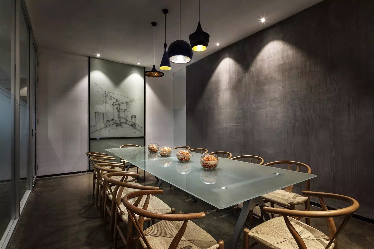 黃鋪區(qū)《明天廣場》高級灰辦公空間-第3張圖片-上海古都建筑設(shè)計集團 黃鋪區(qū)《明天廣場》高級灰辦公空間-第3張圖片-上海古都建筑設(shè)計集團