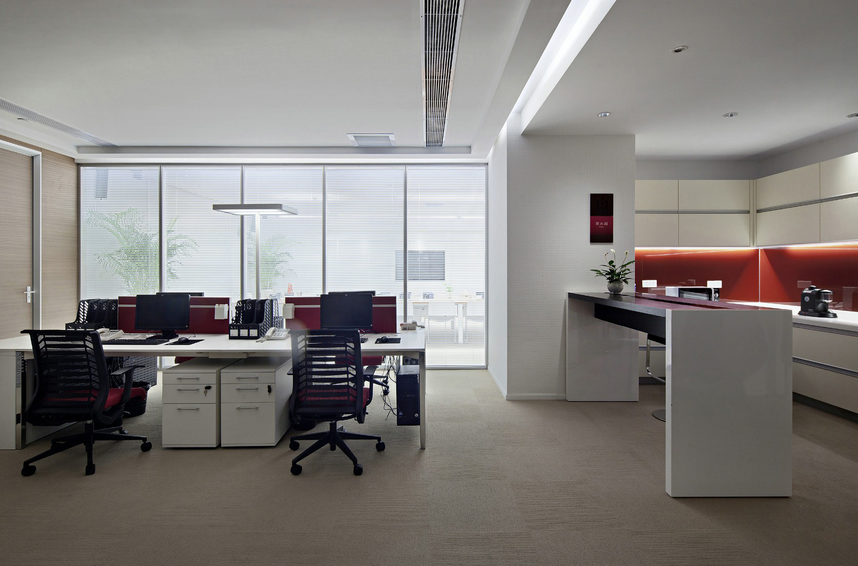 120平化工所會議室裝修設(shè)計-第6張圖片-上海古都建筑設(shè)計集團(tuán)