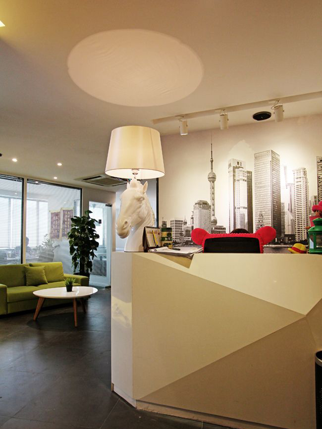 楊浦區(qū)文藝風(fēng)格辦公室裝修-第2張圖片-上海古都建筑設(shè)計集團(tuán)