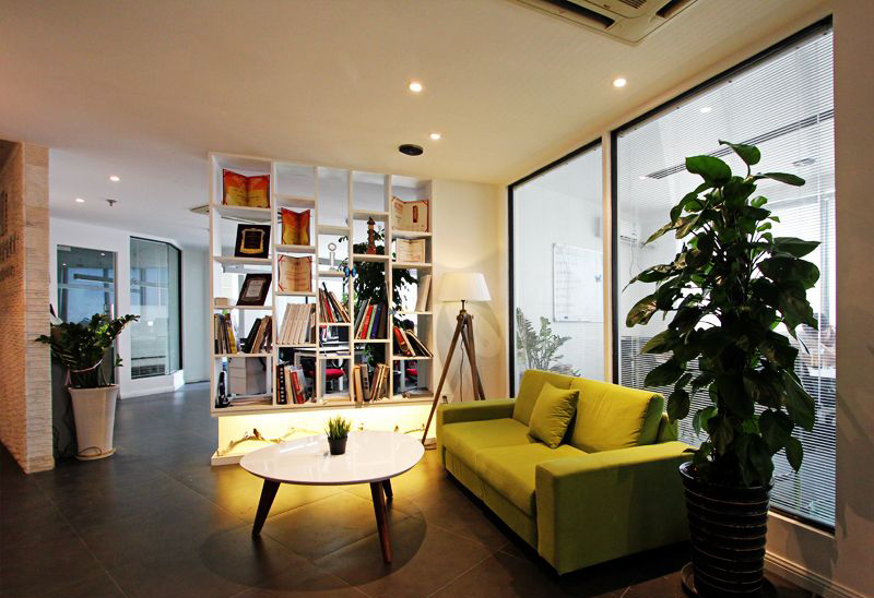 楊浦區(qū)文藝風(fēng)格辦公室裝修-第3張圖片-上海古都建筑設(shè)計集團(tuán)