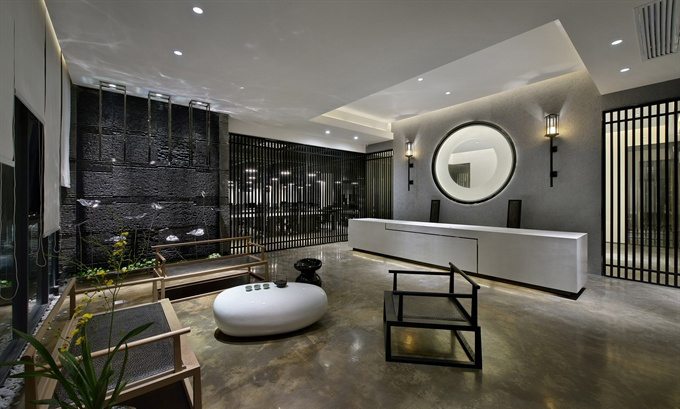 上海辦公室裝修公司前臺(tái)裝修設(shè)計(jì)-第6張圖片-上海古都建筑設(shè)計(jì)集團(tuán) 上海辦公室裝修公司前臺(tái)裝修設(shè)計(jì)-第6張圖片-上海古都建筑設(shè)計(jì)集團(tuán)