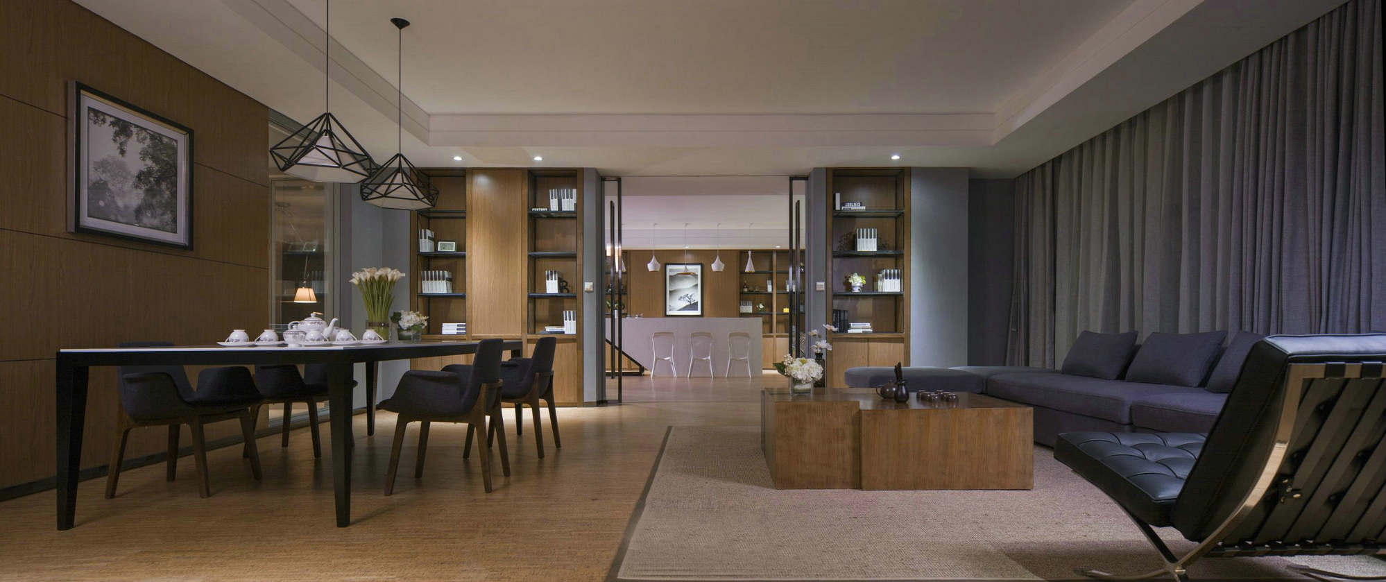 上?，F(xiàn)代時尚風格辦公室裝修設計-第4張圖片-上海古都建筑設計集團