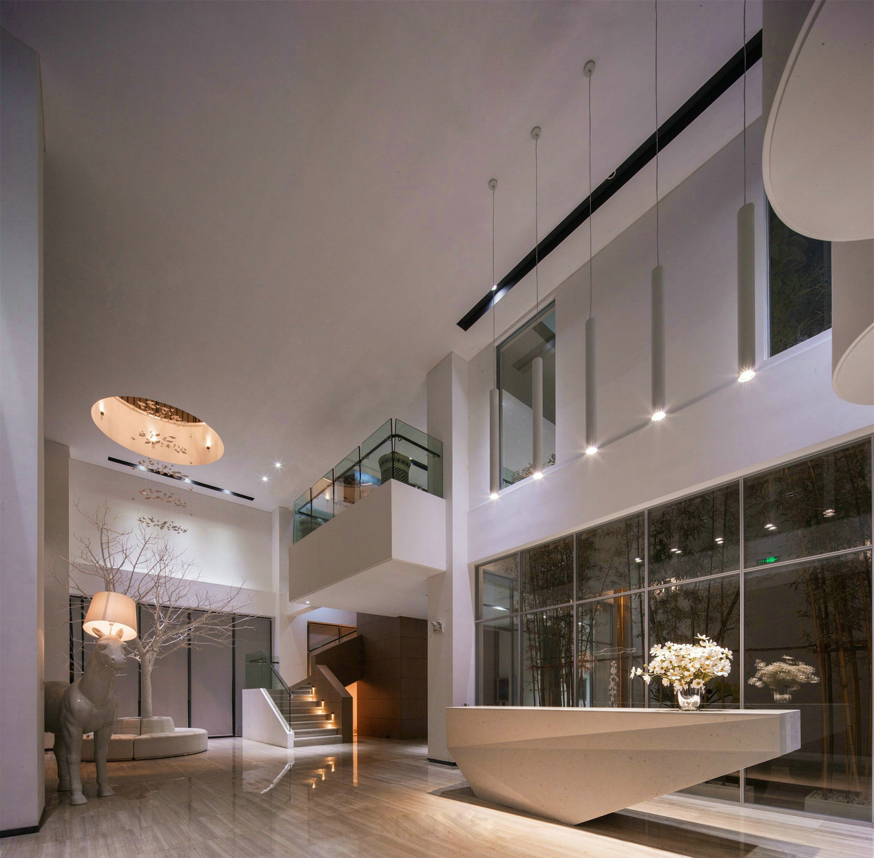 上海現(xiàn)代時尚風格辦公室裝修設計-第9張圖片-上海古都建筑設計集團