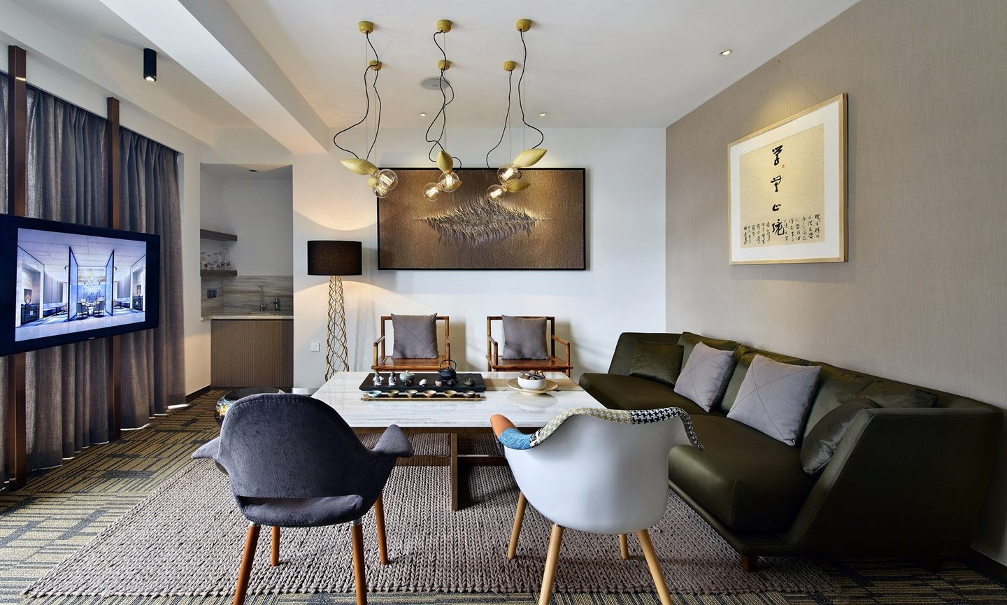 虹口區(qū)混搭風格辦公室裝修設(shè)計-第5張圖片-上海古都建筑設(shè)計集團