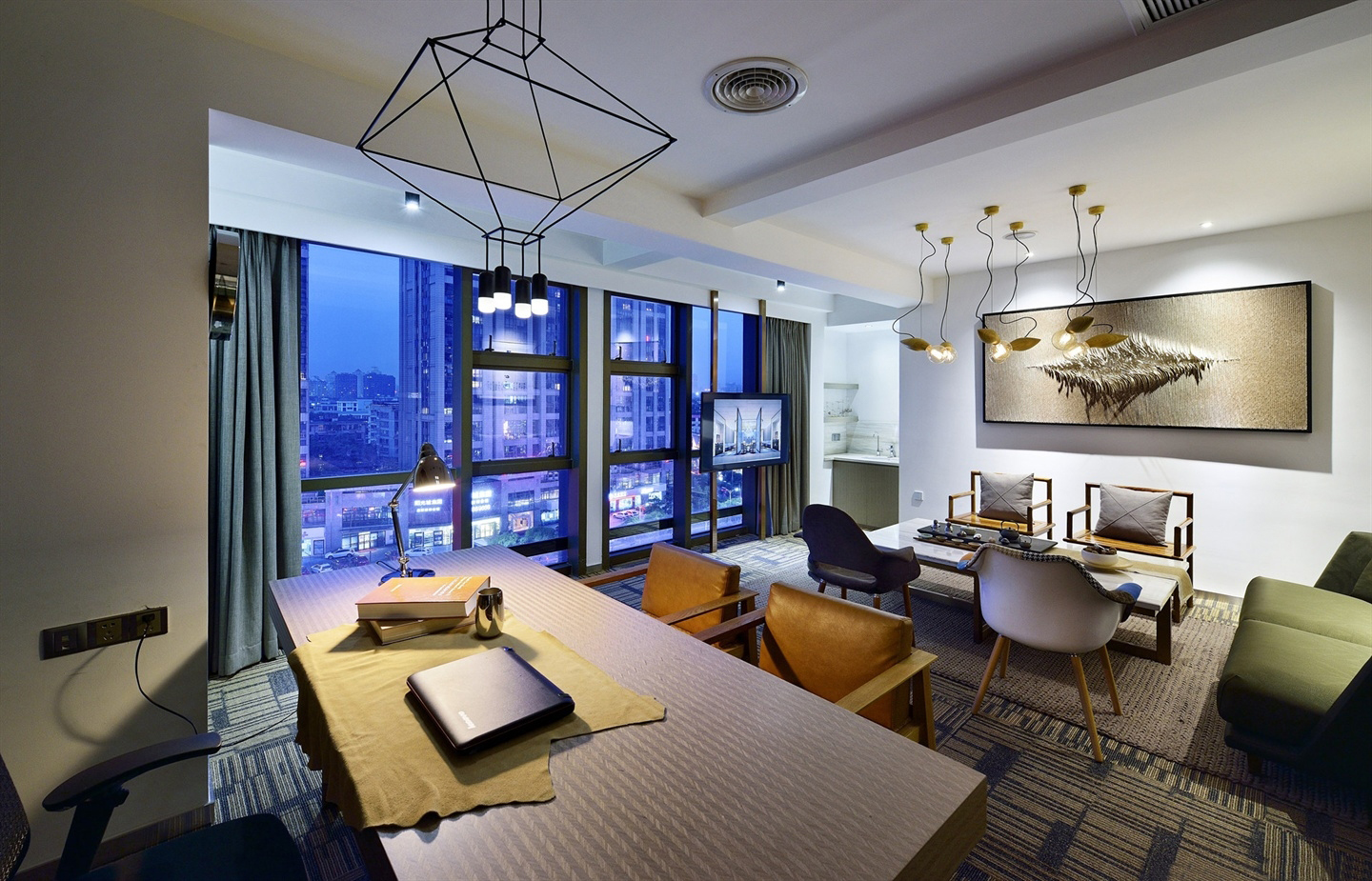 虹口區(qū)混搭風格辦公室裝修設(shè)計-第11張圖片-上海古都建筑設(shè)計集團