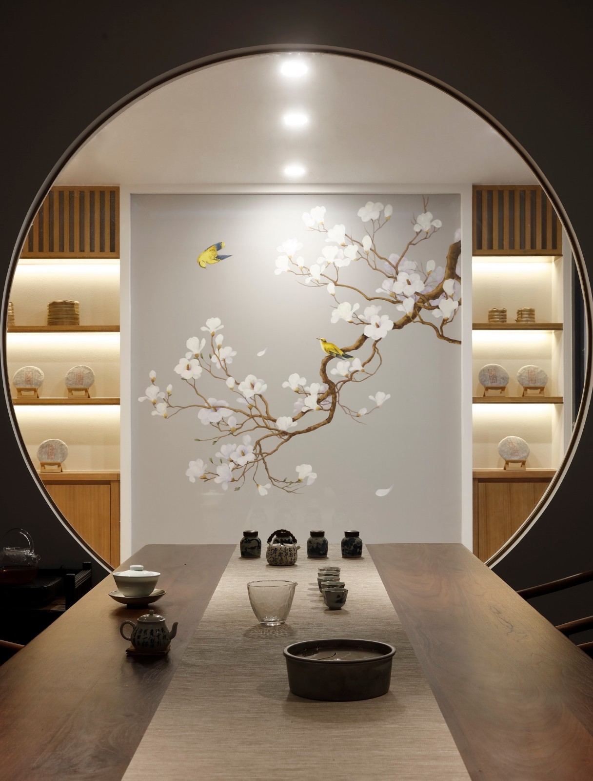 松江區(qū)中式簡約茶莊裝修設(shè)計-第2張圖片-上海古都建筑設(shè)計集團(tuán)