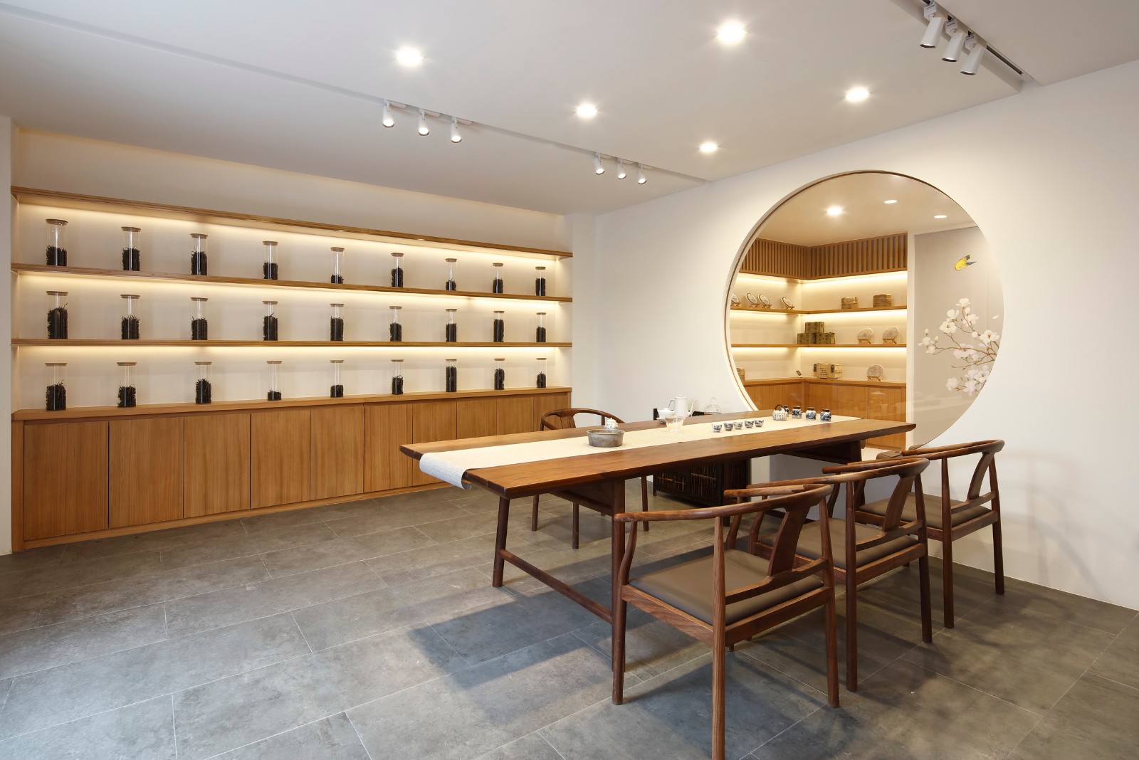 松江區(qū)中式簡約茶莊裝修設(shè)計-第1張圖片-上海古都建筑設(shè)計集團(tuán)