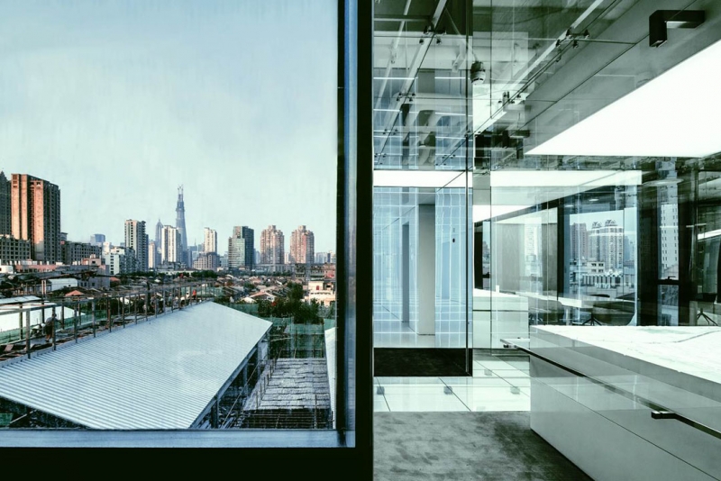 上海玻璃科技風(fēng)格辦公室裝修設(shè)計-第7張圖片-上海古都建筑設(shè)計集團(tuán)