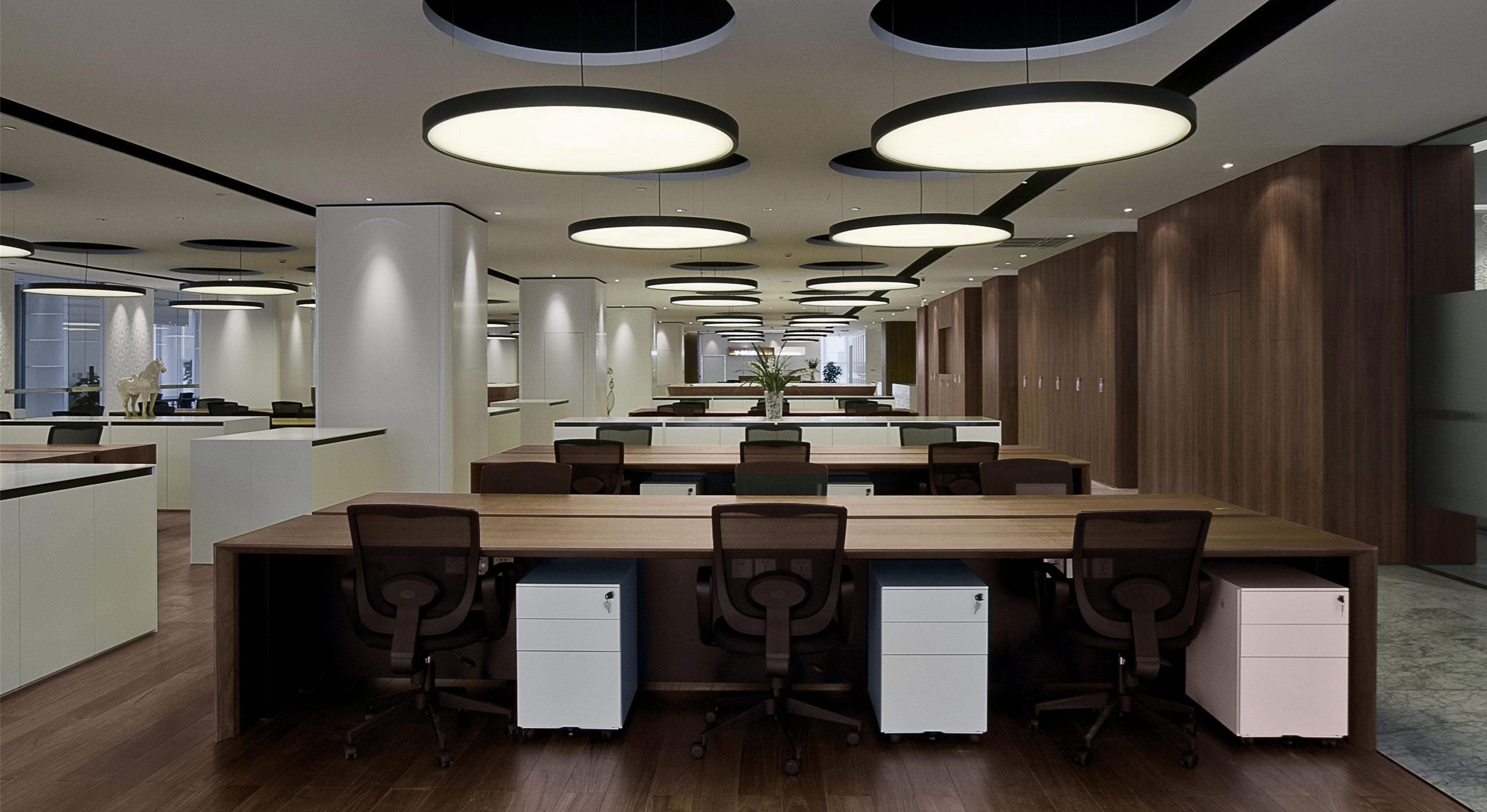 300平大氣奢華風格辦公室裝修設計-第3張圖片-上海古都建筑設計集團 300平大氣奢華風格辦公室裝修設計-第3張圖片-上海古都建筑設計集團