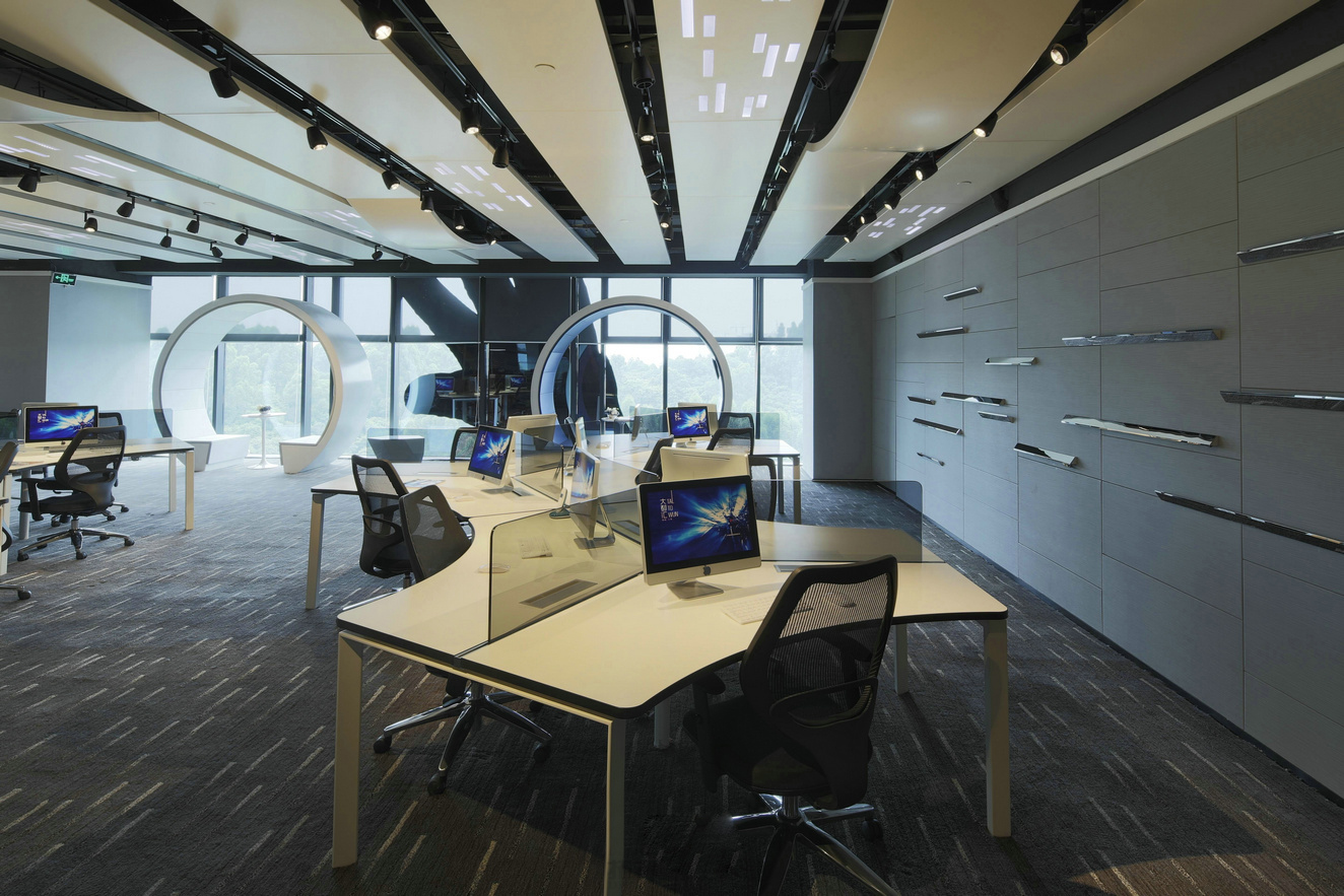 保利科技風(fēng)辦公室裝修設(shè)計(jì)-第8張圖片-上海古都建筑設(shè)計(jì)集團(tuán) 保利科技風(fēng)辦公室裝修設(shè)計(jì)-第8張圖片-上海古都建筑設(shè)計(jì)集團(tuán)