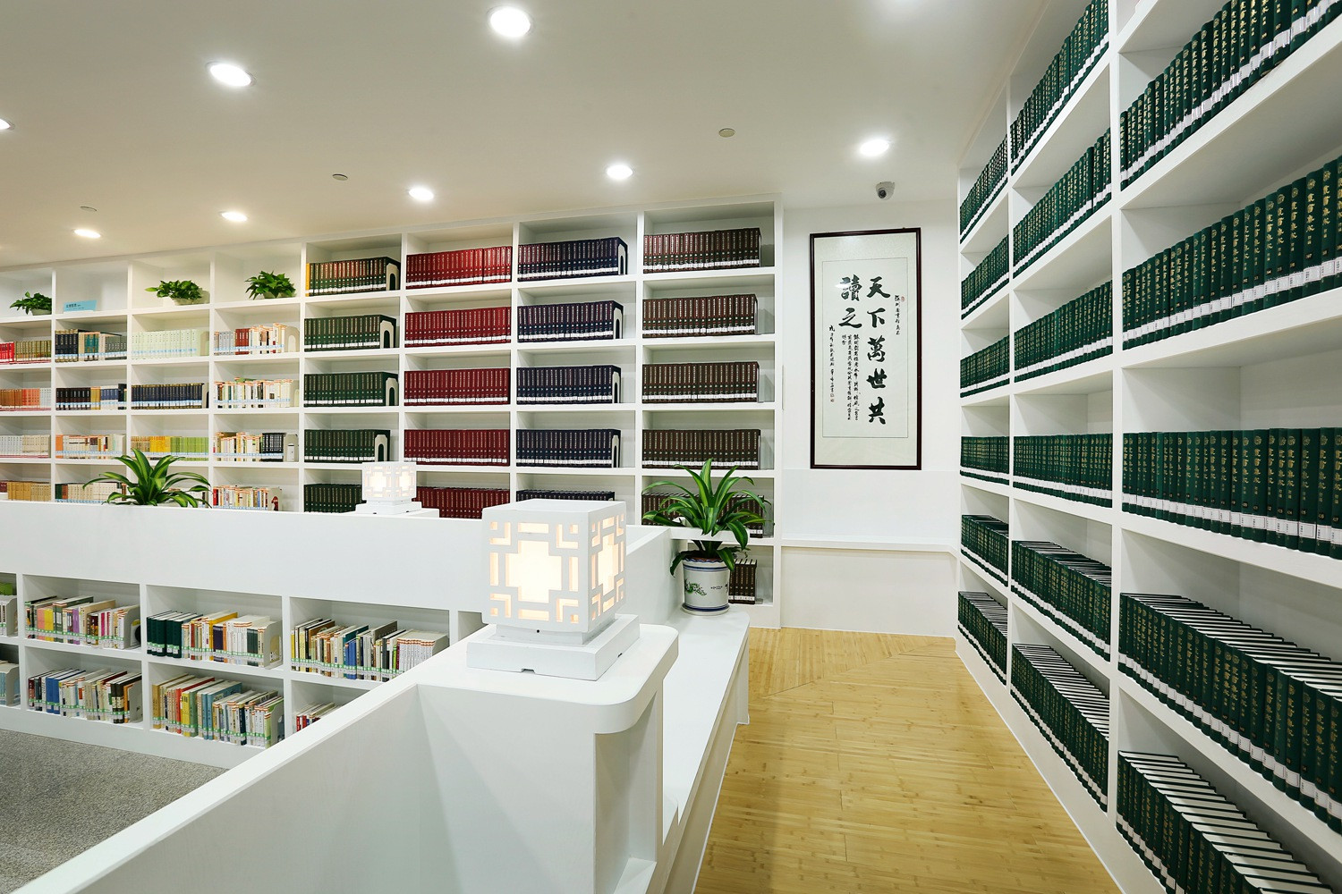 嘉定區(qū)簡約風格圖書館裝修設計-第6張圖片-上海古都建筑設計集團 嘉定區(qū)簡約風格圖書館裝修設計-第6張圖片-上海古都建筑設計集團