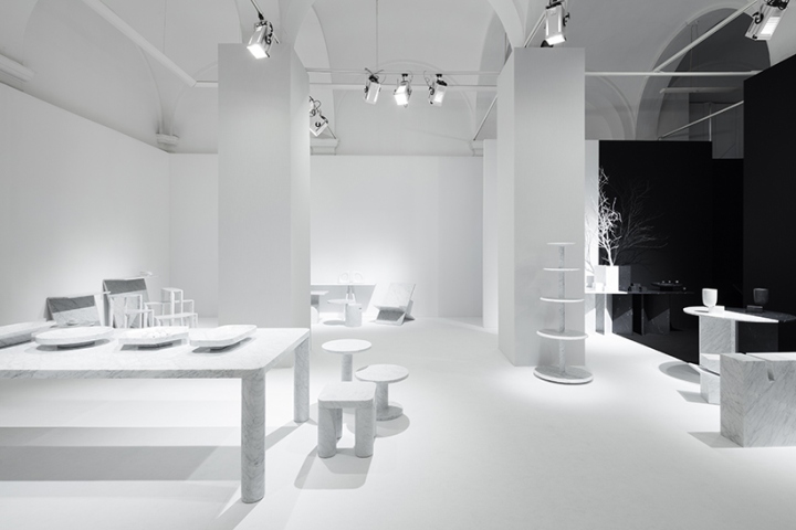 浦東新區(qū)黑白簡(jiǎn)約風(fēng)格展廳裝修設(shè)計(jì)-第6張圖片-上海古都建筑設(shè)計(jì)集團(tuán)