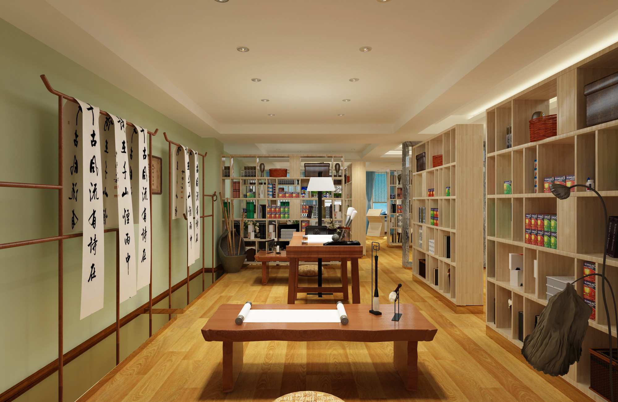 中式養(yǎng)生館裝修設計-第5張圖片-上海古都建筑設計集團