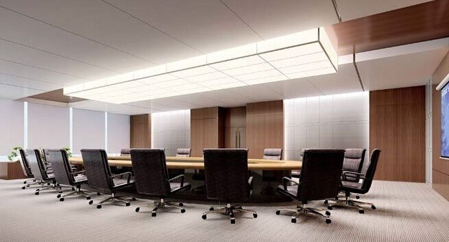 虹口區(qū)現(xiàn)代簡約風(fēng)格會議室裝修設(shè)計(jì)-第2張圖片-上海古都建筑設(shè)計(jì)集團(tuán)