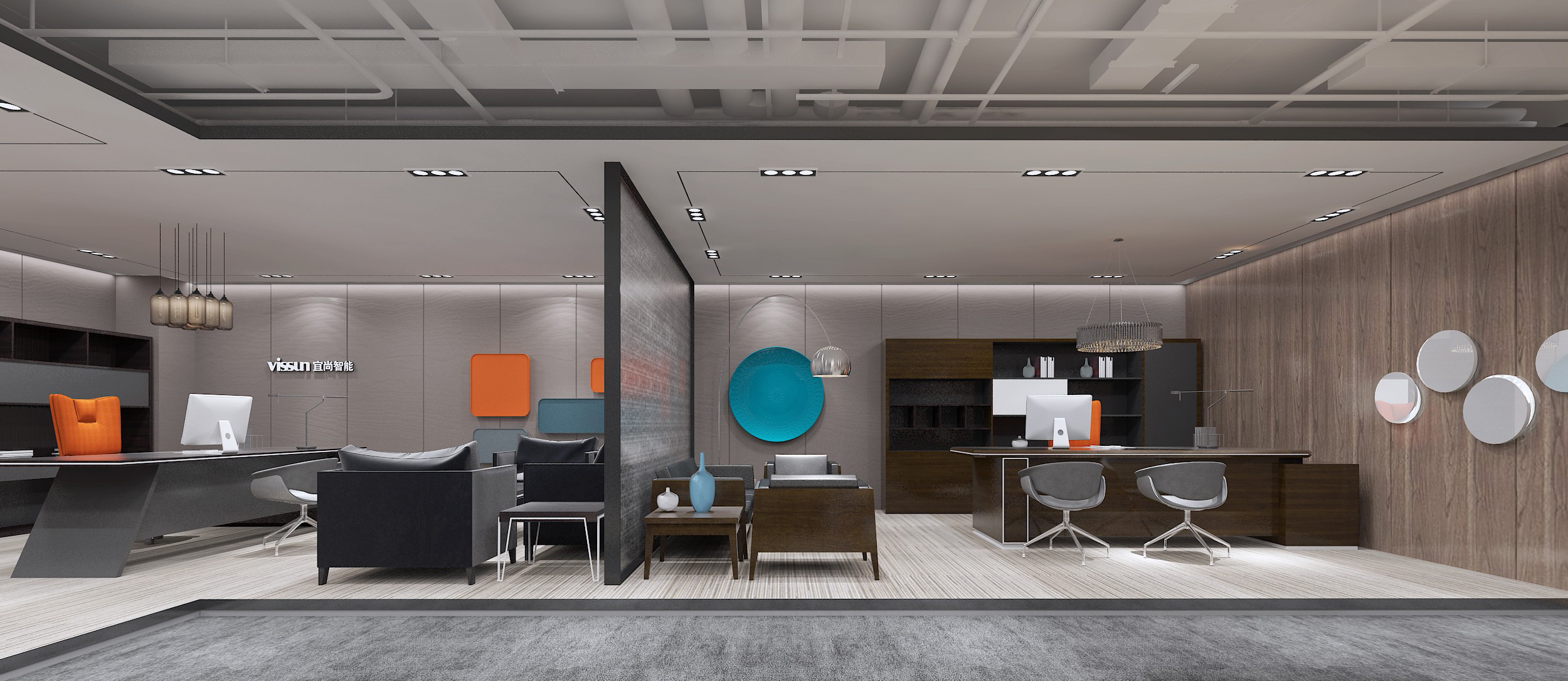 浦東新區(qū)科技智能辦公室裝修設(shè)計-第5張圖片-上海古都建筑設(shè)計集團 浦東新區(qū)科技智能辦公室裝修設(shè)計-第5張圖片-上海古都建筑設(shè)計集團