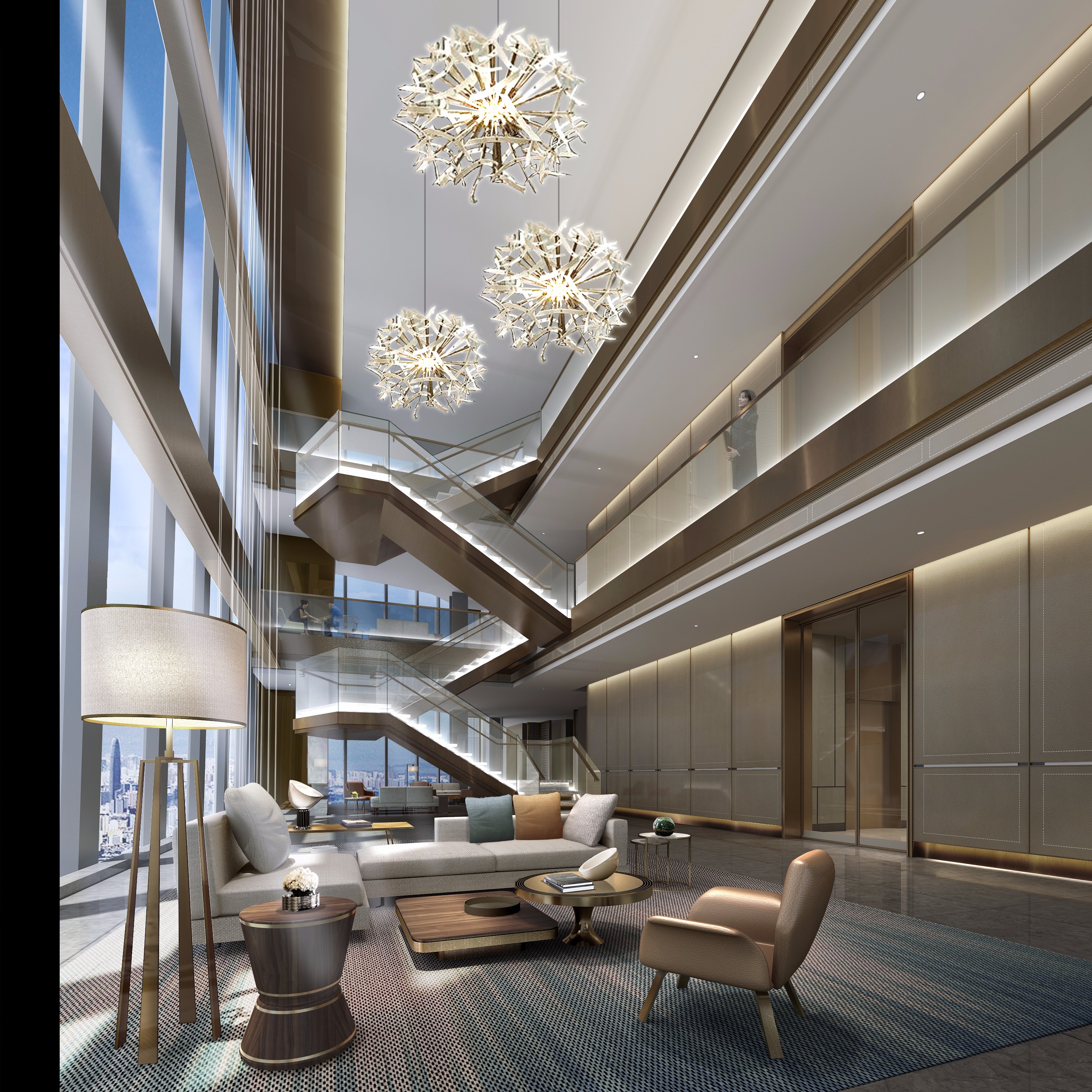 嘉定區(qū)辦公樓大廳裝修設(shè)計-第3張圖片-上海古都建筑設(shè)計集團 嘉定區(qū)辦公樓大廳裝修設(shè)計-第3張圖片-上海古都建筑設(shè)計集團