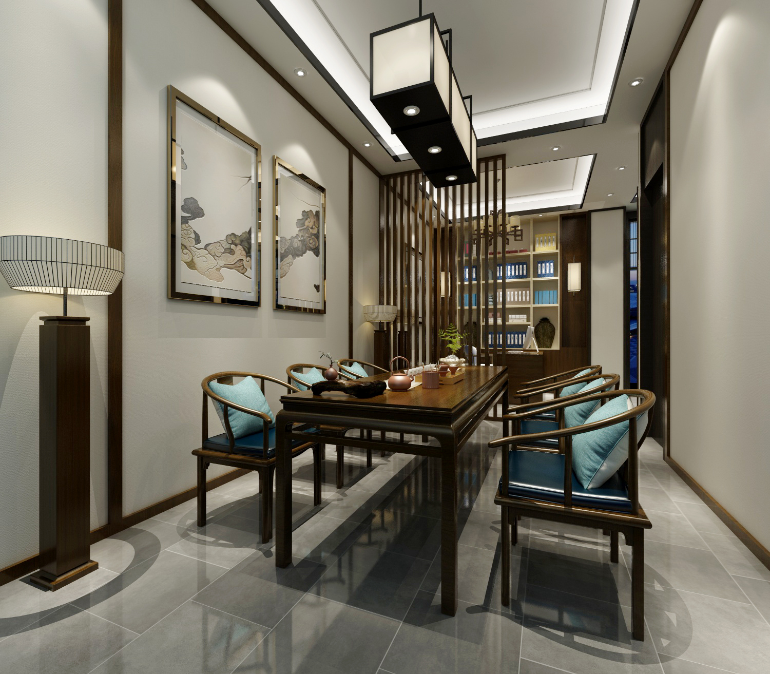 工裝辦公室茶水間裝修設(shè)計-第1張圖片-上海古都建筑設(shè)計集團