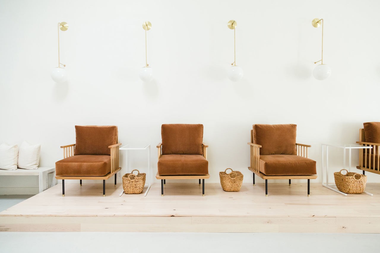 時尚簡約風(fēng)格美甲店裝修設(shè)計-第2張圖片-上海古都建筑設(shè)計集團(tuán)