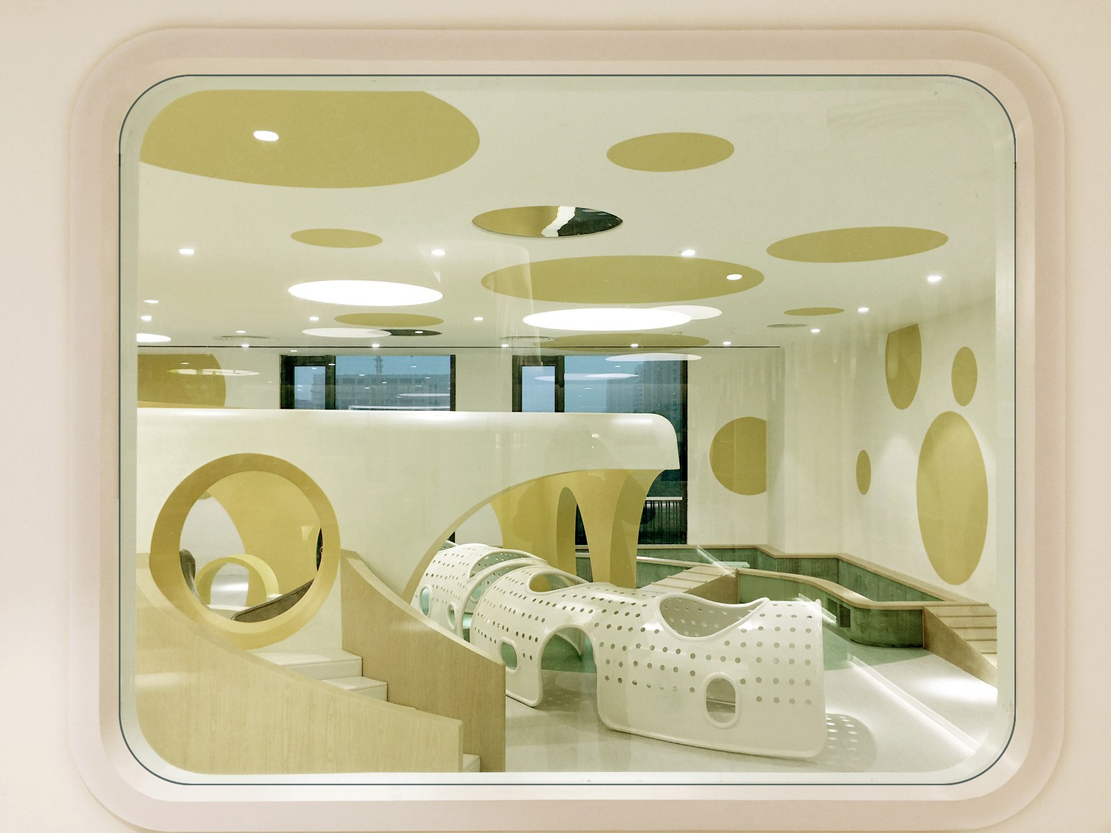 時尚溫馨親子會所裝修設(shè)計-第5張圖片-上海古都建筑設(shè)計集團(tuán) 時尚溫馨親子會所裝修設(shè)計-第5張圖片-上海古都建筑設(shè)計集團(tuán)