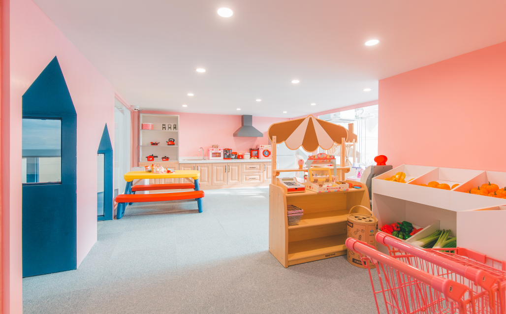 簡約溫馨親子會(huì)所裝修設(shè)計(jì)-第1張圖片-上海古都建筑設(shè)計(jì)集團(tuán)