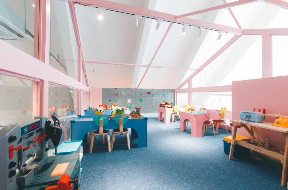 簡約溫馨親子會(huì)所裝修設(shè)計(jì)-第5張圖片-上海古都建筑設(shè)計(jì)集團(tuán)