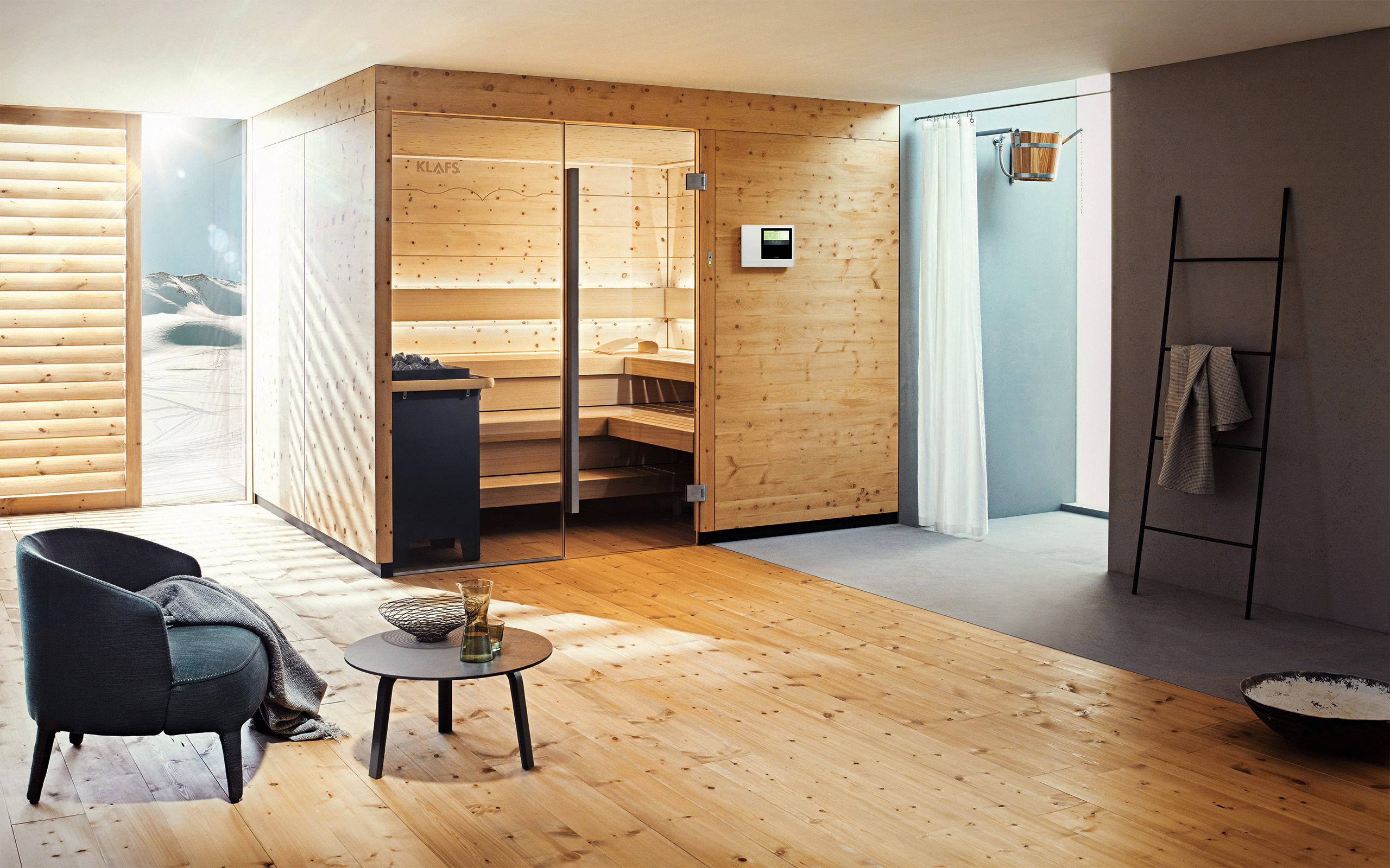 現(xiàn)代簡約全木桑拿房裝修設(shè)計-第5張圖片-上海古都建筑設(shè)計集團