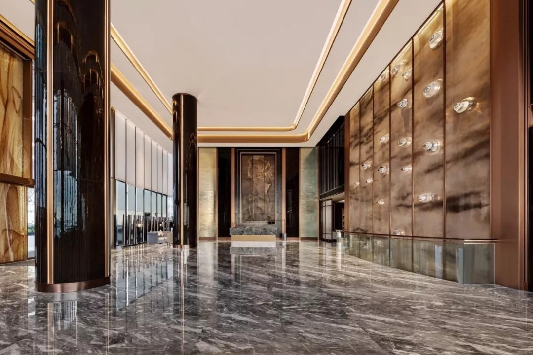 古典奢華風(fēng)格辦公樓大廳裝修設(shè)計(jì)-第5張圖片-上海古都建筑設(shè)計(jì)集團(tuán) 古典奢華風(fēng)格辦公樓大廳裝修設(shè)計(jì)-第5張圖片-上海古都建筑設(shè)計(jì)集團(tuán)