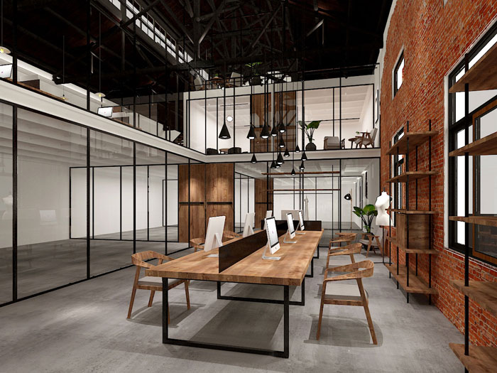 嘉定區(qū)廠房辦公室裝修設計-第3張圖片-上海古都建筑設計集團 嘉定區(qū)廠房辦公室裝修設計-第3張圖片-上海古都建筑設計集團