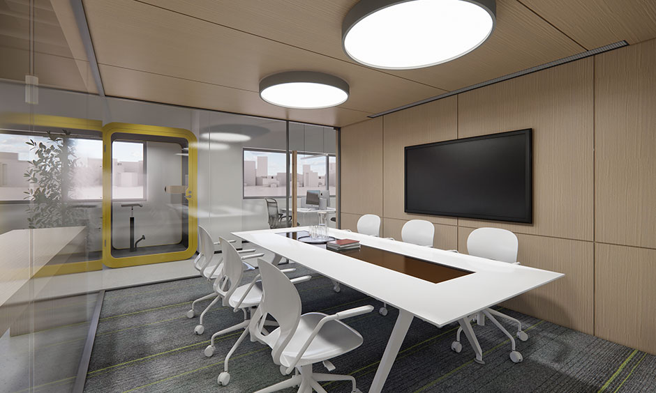 簡(jiǎn)約科技風(fēng)格辦公室裝修設(shè)計(jì)-第1張圖片-上海古都建筑設(shè)計(jì)集團(tuán) 簡(jiǎn)約科技風(fēng)格辦公室裝修設(shè)計(jì)-第1張圖片-上海古都建筑設(shè)計(jì)集團(tuán)