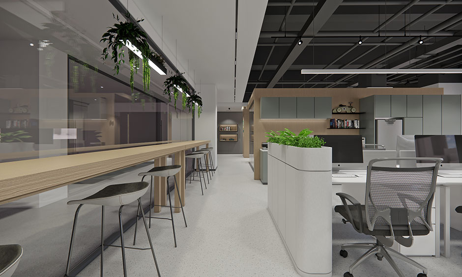 簡(jiǎn)約科技風(fēng)格辦公室裝修設(shè)計(jì)-第2張圖片-上海古都建筑設(shè)計(jì)集團(tuán) 簡(jiǎn)約科技風(fēng)格辦公室裝修設(shè)計(jì)-第2張圖片-上海古都建筑設(shè)計(jì)集團(tuán)