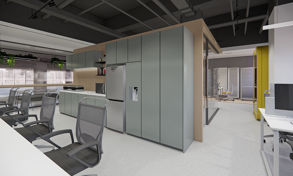 簡(jiǎn)約科技風(fēng)格辦公室裝修設(shè)計(jì)-第5張圖片-上海古都建筑設(shè)計(jì)集團(tuán) 簡(jiǎn)約科技風(fēng)格辦公室裝修設(shè)計(jì)-第5張圖片-上海古都建筑設(shè)計(jì)集團(tuán)