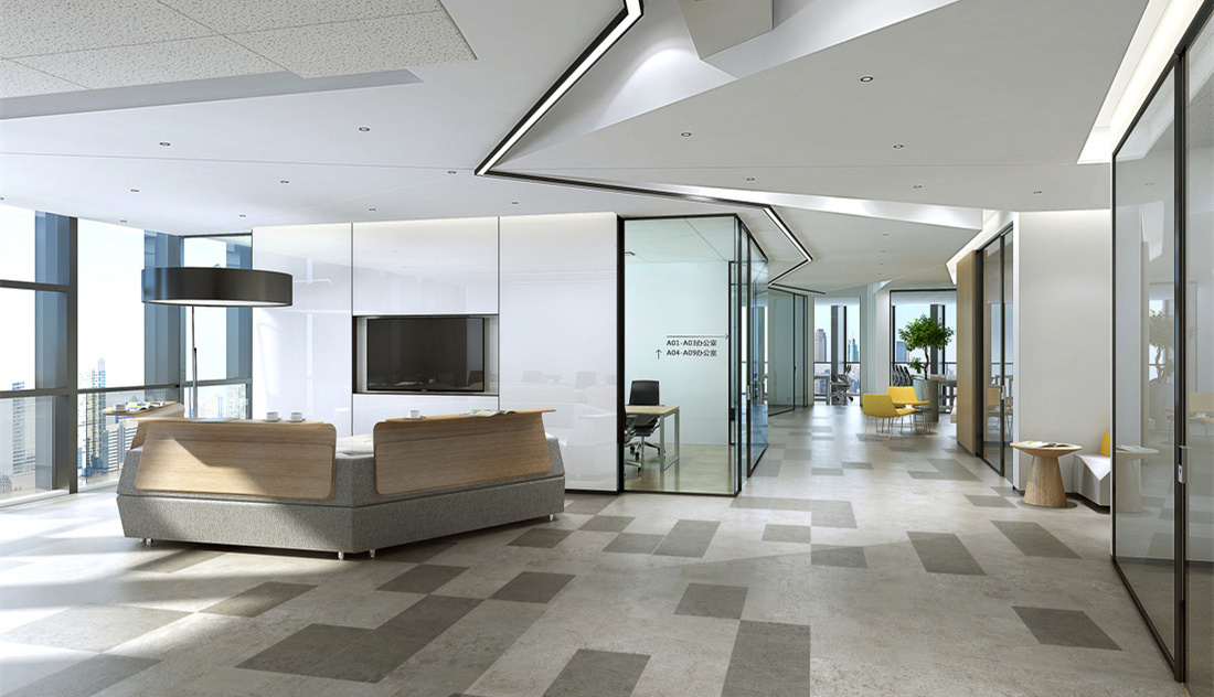 科技簡約風(fēng)格辦公室裝修設(shè)計-第3張圖片-上海古都建筑設(shè)計集團(tuán) 科技簡約風(fēng)格辦公室裝修設(shè)計-第3張圖片-上海古都建筑設(shè)計集團(tuán)