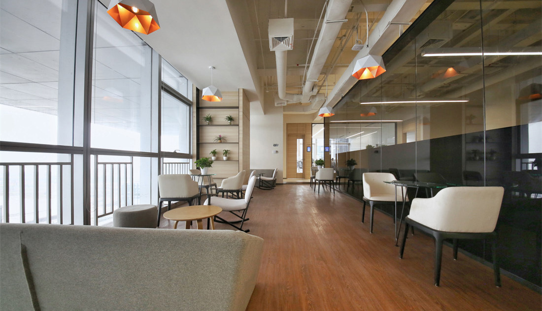 科技簡約風(fēng)格辦公室裝修設(shè)計-第2張圖片-上海古都建筑設(shè)計集團(tuán) 科技簡約風(fēng)格辦公室裝修設(shè)計-第2張圖片-上海古都建筑設(shè)計集團(tuán)