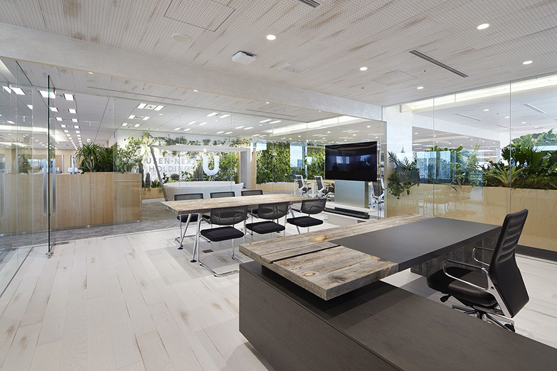 4000平貿(mào)易公司辦公室裝潢設(shè)計效果-第4張圖片-上海古都建筑設(shè)計集團(tuán)