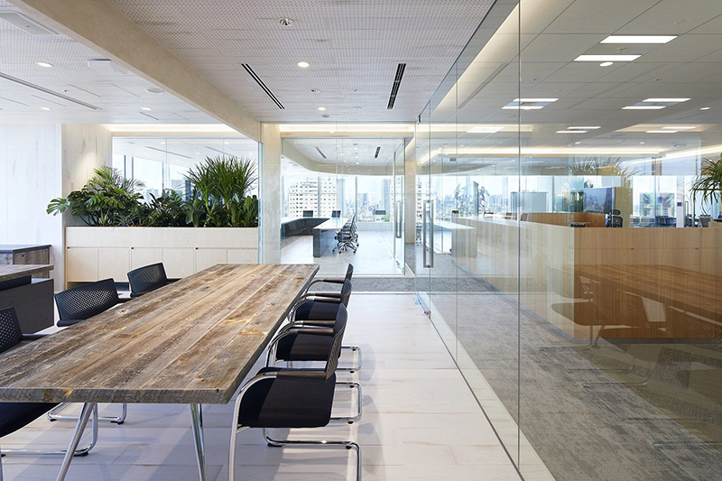 4000平貿(mào)易公司辦公室裝潢設(shè)計效果-第6張圖片-上海古都建筑設(shè)計集團(tuán)